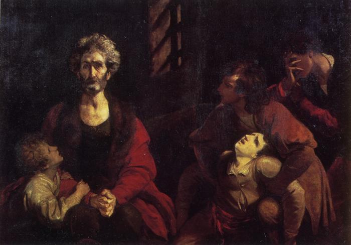 Sir Joshua Reynolds Ugolino and His Children oil painting image
